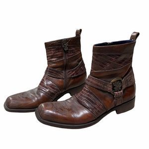 Mark Nason Brown Leather Adler Boot Size 9
